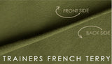 French Terry - Graphite $15.75/yd