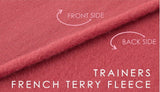 French Terry Fleece- Sienna $15.49/yd