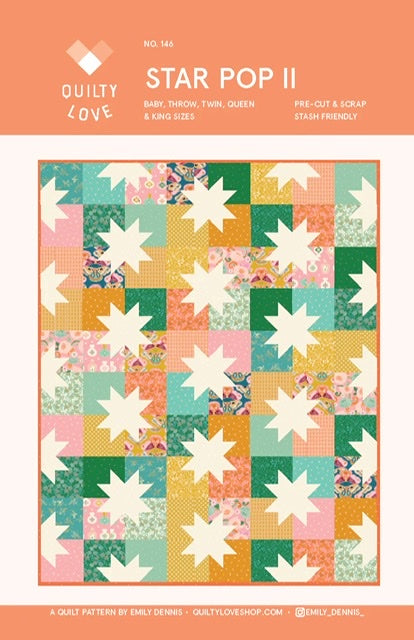 Star Pop 2 Quilt Pattern