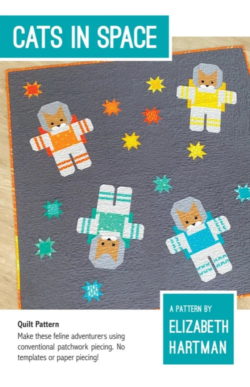 Cats in Space - Elizabeth Hartman Quilts – Z Fabrics