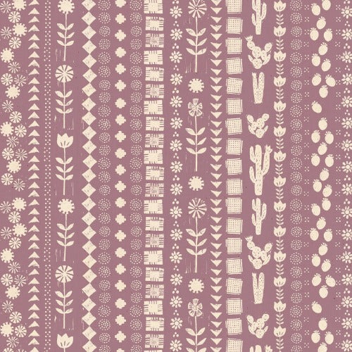 Garden Rows - Lilac $12.99/ Yard