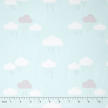 When Skys are Grey - Blue $11.49/ Yard