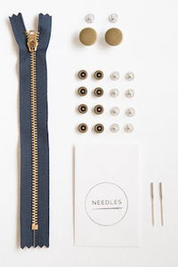 Zipper Fly Jeans  Making Kit