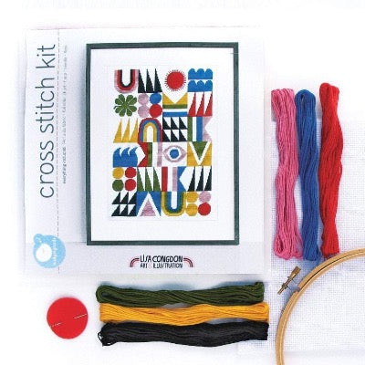 Bright Side Cross Stitch Kit