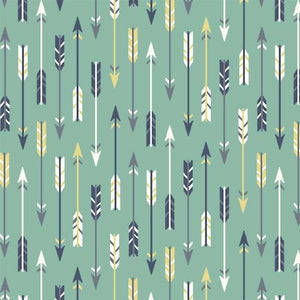 Camp Arrows - Juniper $11.99/yd