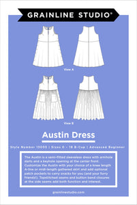 Grainline Studio - Austin Dress Sizes 0-18 & 14-32