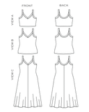 Zoey Tank & Dress sizes 0- 18 or 14-30