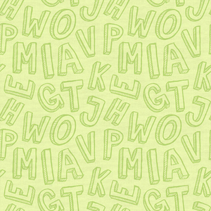 Shadow Box Letters - Light Lime $12.49/ Yard