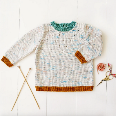 Wiksten Baby + Toddler Iris Pullover Knitting Pattern