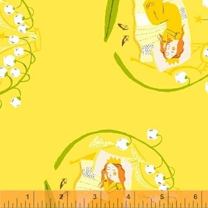 Sleeping Beauty - Yellow $11.75/ Yard