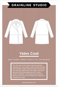 Grainline Studio - Yates Coat